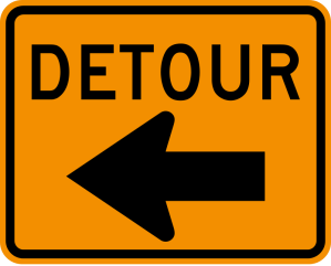 Detour Sign 1